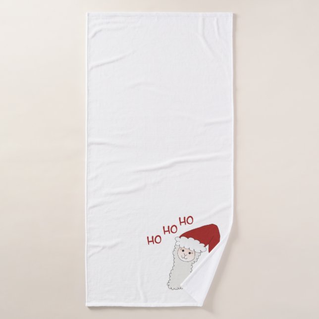 Toalha De Banho Weihnachtsalpaka (Toalha de Banho)