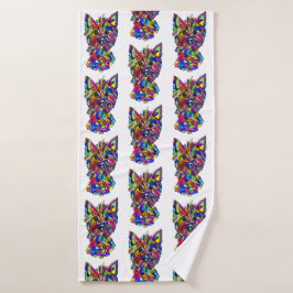 Toalha De Banho Westie Love Bath Towel