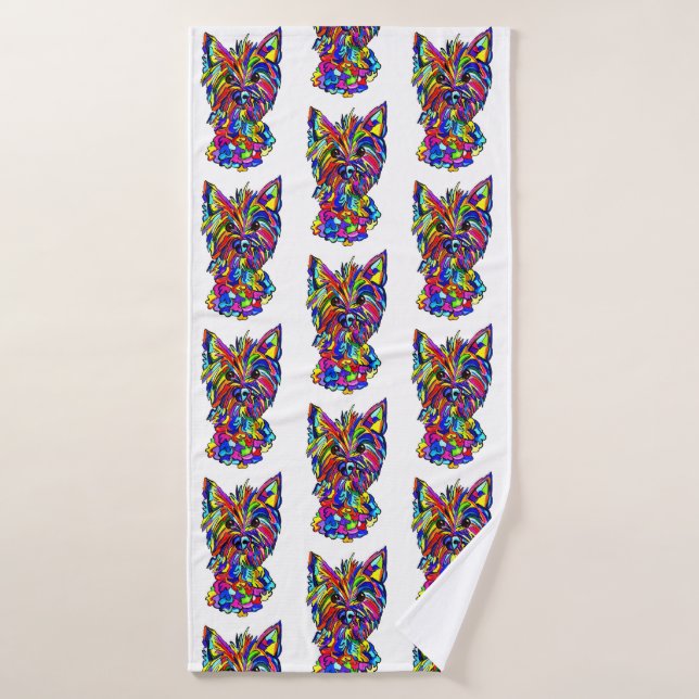 Toalha De Banho Westie Love Bath Towel (Toalha de Banho)