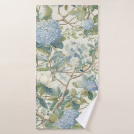 Toalha De Banho Willow Little Magnolia Wallpaper Floral Coastal
