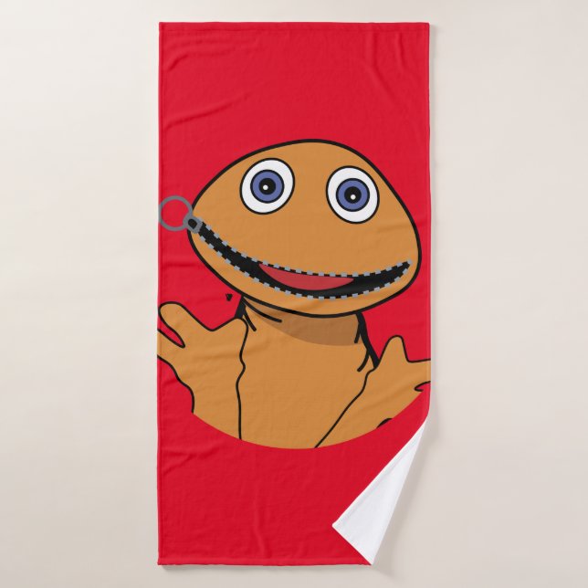 Toalha De Banho Zippy Rainbow | 1070 Clássico | Pessoas de Bate-Pa (Toalha de Banho)