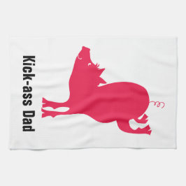 Toalha de Barbeque Red Hog