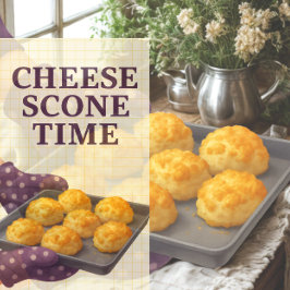 Toalha de Chá de Scone de Queijo Presente de Cozin