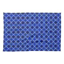 Toalha de cozinha azul de Brunnera pelo artista