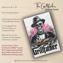 Toalha de Cozinha (Churrasco) O Grillfather