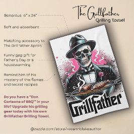 Toalha de Cozinha (Churrasco) O Grillfather