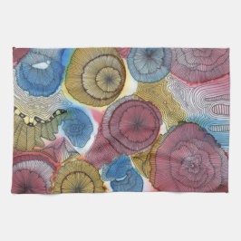 Toalha de cozinha circular