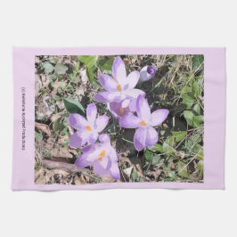 Toalha de cozinha de Crocus
