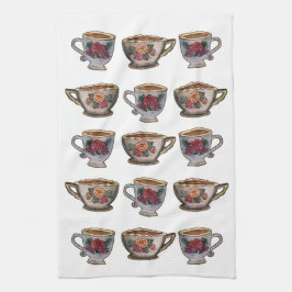 Toalha de cozinha do Teacup