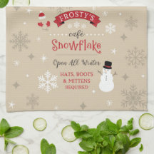 Toalha de cozinha Frosty do café