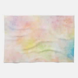 Toalha de cozinha Pastel do design da aguarela