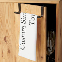 toalha de cozinha simples personalizada promociona