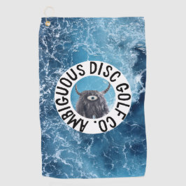Toalha de disco ambígua de golf de disco