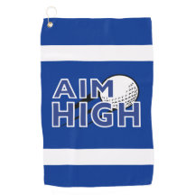 Toalha de Golfe "AIM HIGH"