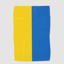Toalha de Golfe com bandeira da Ucrânia