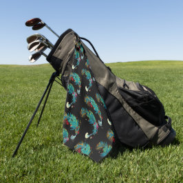 Toalha de golfe Festive Birds