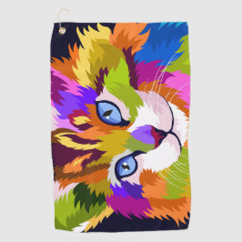 Toalha de golfe - Gato