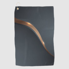 Toalha de golfe - linha de Ouro