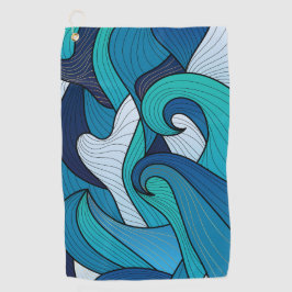 Toalha de golfe - Mar