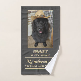 TOALHA DE MÃO ニューファンドランドハンドタオル ハンドタオル