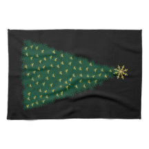 Árvore de Natal Verde, Cavalos Galopantes Dourados