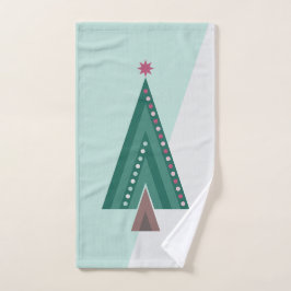 Toalha De Mão Árvore Elegância Evergreen