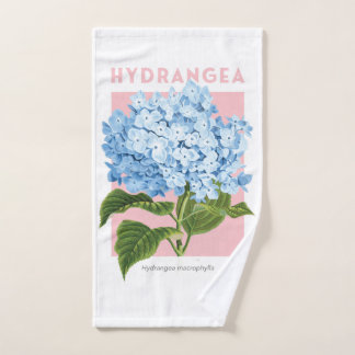 Toalha de Mão Azul Hydrangea