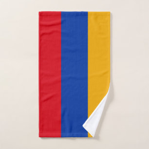 Toalha De Mão Bandeira arménia patriótica