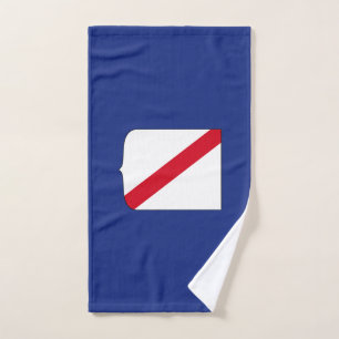 Toalha De Mão bandeira da Campânia (região italiana)