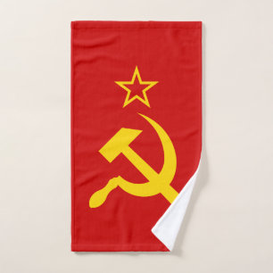 Toalha De Mão Bandeira da URSS - Bandeira da União Soviética