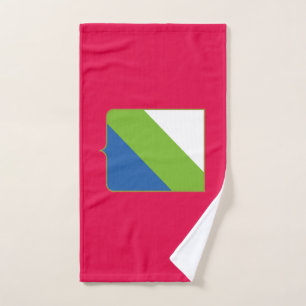 Toalha De Mão bandeira de Abruzos (região italiana)