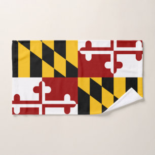 Toalha De Mão Bandeira de Maryland