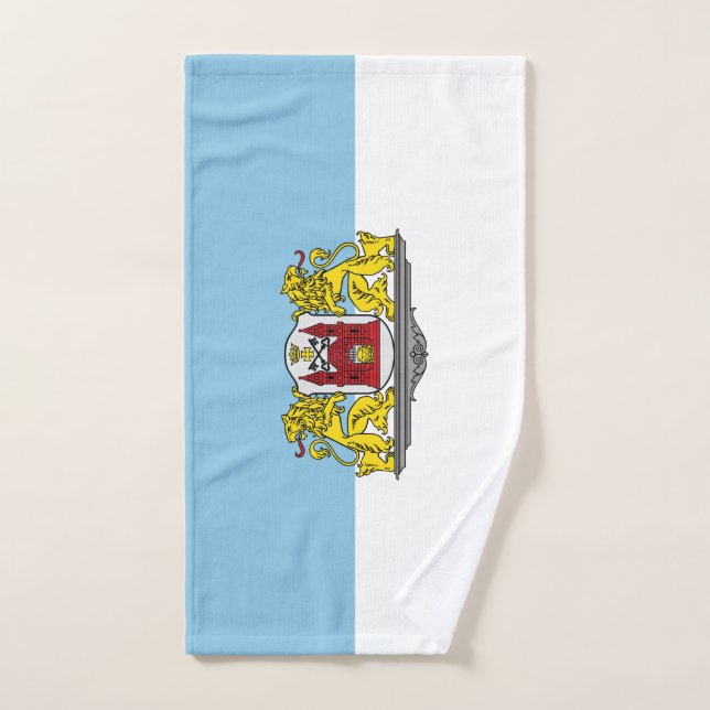 Toalha De Mão Bandeira de Riga, Lateral Letão (Toalha de mão)