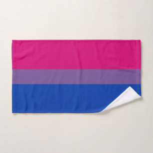 Toalha De Mão Bandeira do Orgulho Bissexual