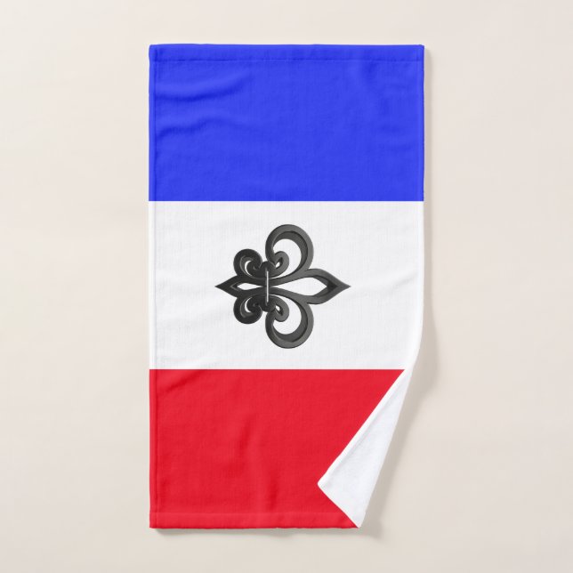 Toalha De Mão Bandeira francesa (Toalha de mão)