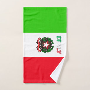 Toalha De Mão Bandeira italiana