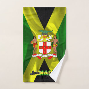 Toalha De Mão Bandeira jamaicana