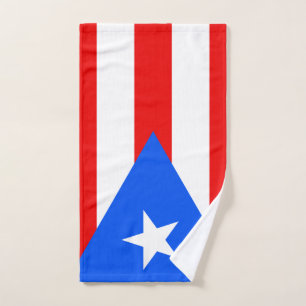 Toalha De Mão Bandeira Porto Rico