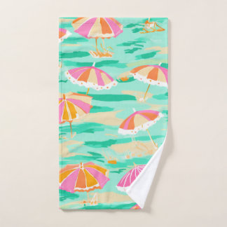 Toalha De Mão Beach Umbrella Summer Hand Towel