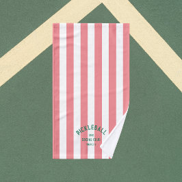 Toalha De Mão Bola Social Club Pink Cabana Stripe