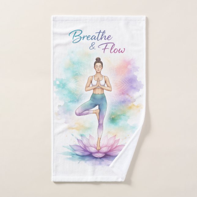 Toalha De Mão Breathe & Flow - Mindful Movement Towel (Toalha de mão)