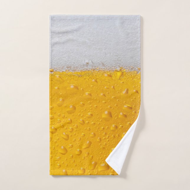 Toalha De Mão cabeça de cerveja (Toalha de mão)
