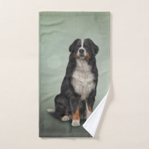 Toalha De Mão Cão da Montanha Bernês