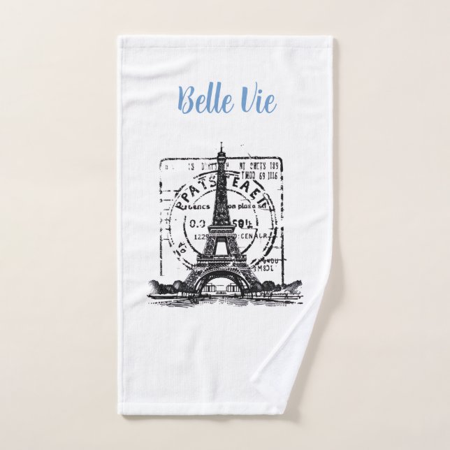 Toalha De Mão Capture um pouco de Paris com Panos de Cozinha Bel (Toalha de mão)