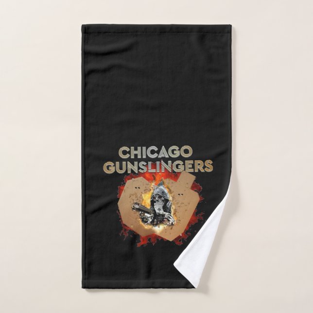 Toalha De Mão Chicago Gunslingers Towel Standard (Toalha de mão)