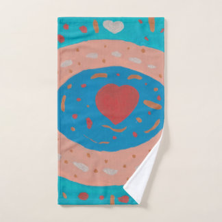 Toalha De Mão Círculos de Amor