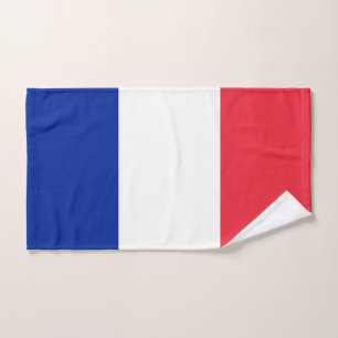 Toalha de mão com a bandeira de France