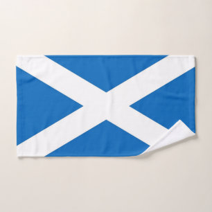 Toalha de mão com a bandeira de Scotland, Reino