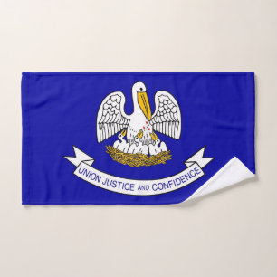 Toalha de mão com a bandeira do estado de