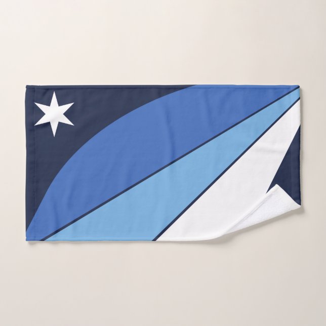 Toalha de Mão com Bandeira de Colúmbia, SC (Toalha de mão)